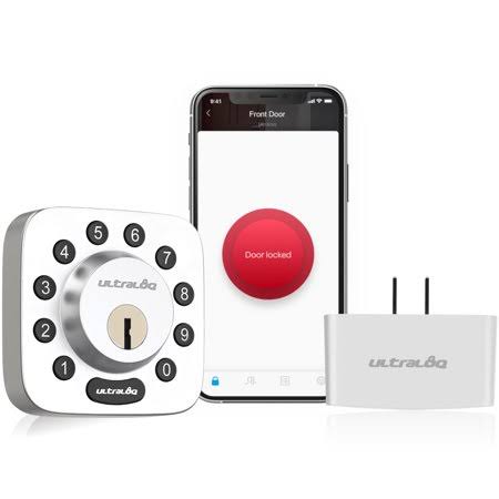 Smart Lock with Bridge WiFi Adaptor, 5-in-1 Keyless Entry Door Lock D6513
