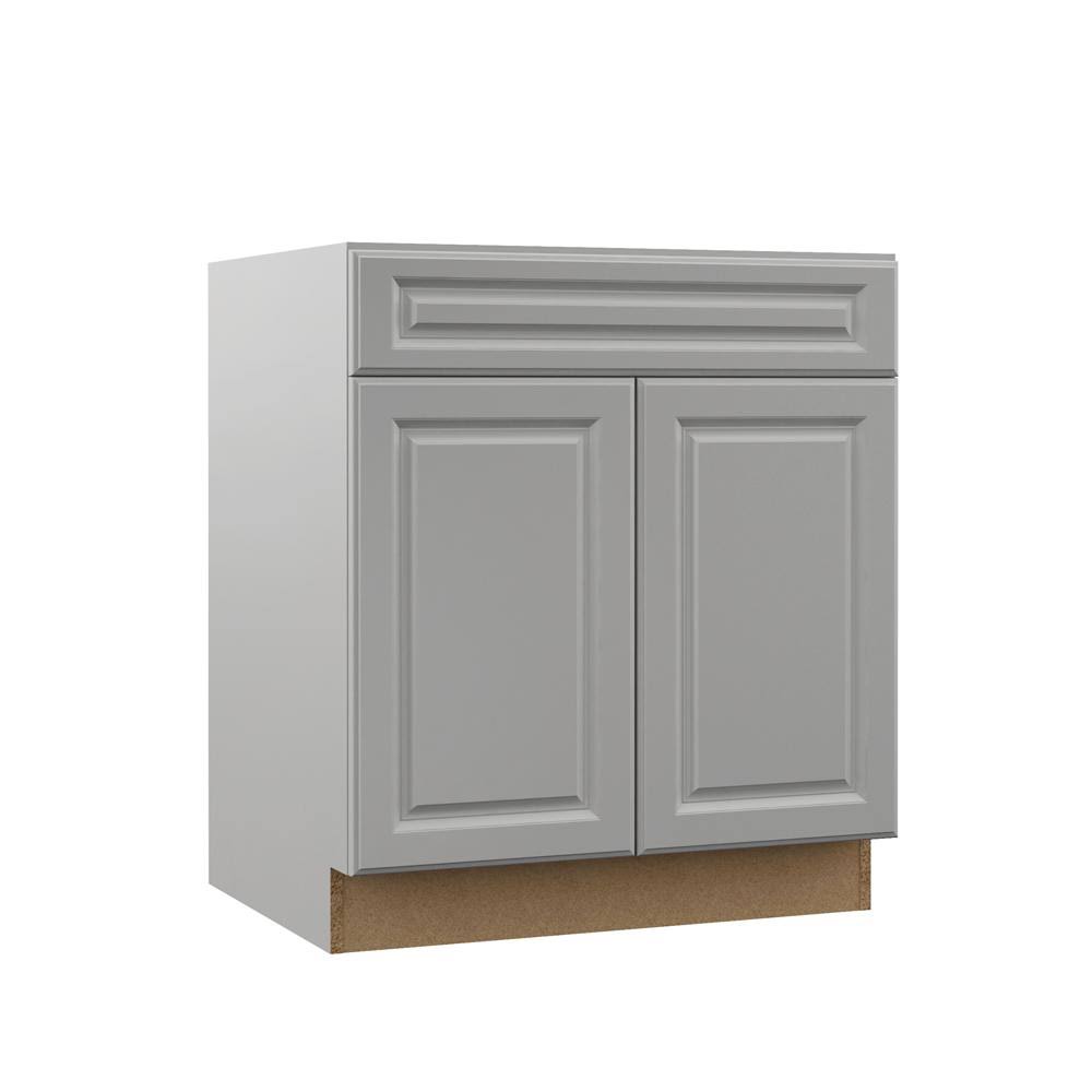 Heron Gray Sink Base Kitchen Cabinet H16230