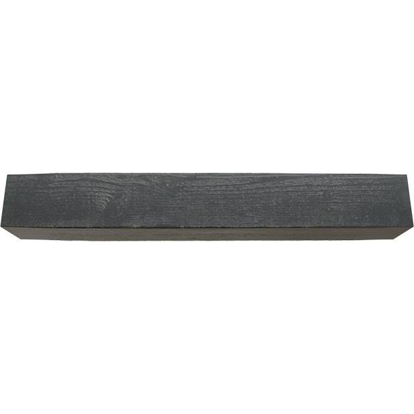 Rough Sawn Faux Wood Fireplace Mantel, Aged Ash R330