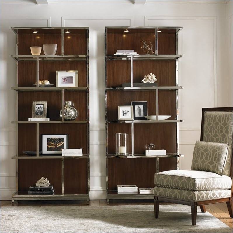 Cashmere Finish Wall Bookcase M43122