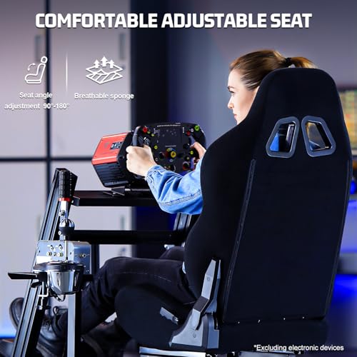 Aluminum Profile Racing Simulator Cockpit with Seat Y307487