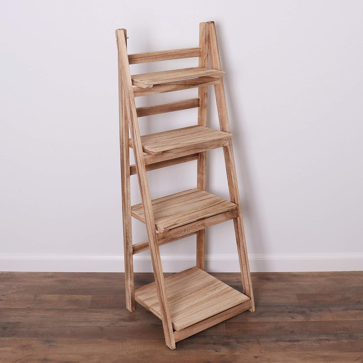 Wooden Ladder Bookshelf G524731