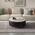 Round Coffee Table with 2 Drawers H3462