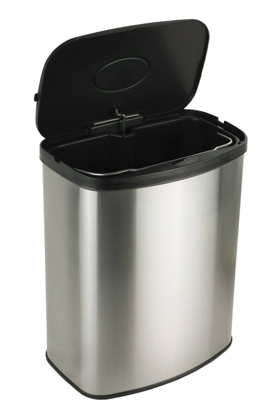 13 Gal 50L & 2 Gal 8L Stainless Trash Can Combo Set T885910