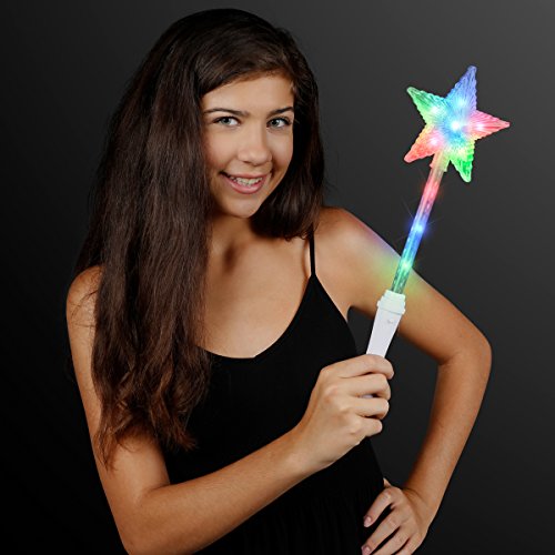 Light Up White LED Wand B270011