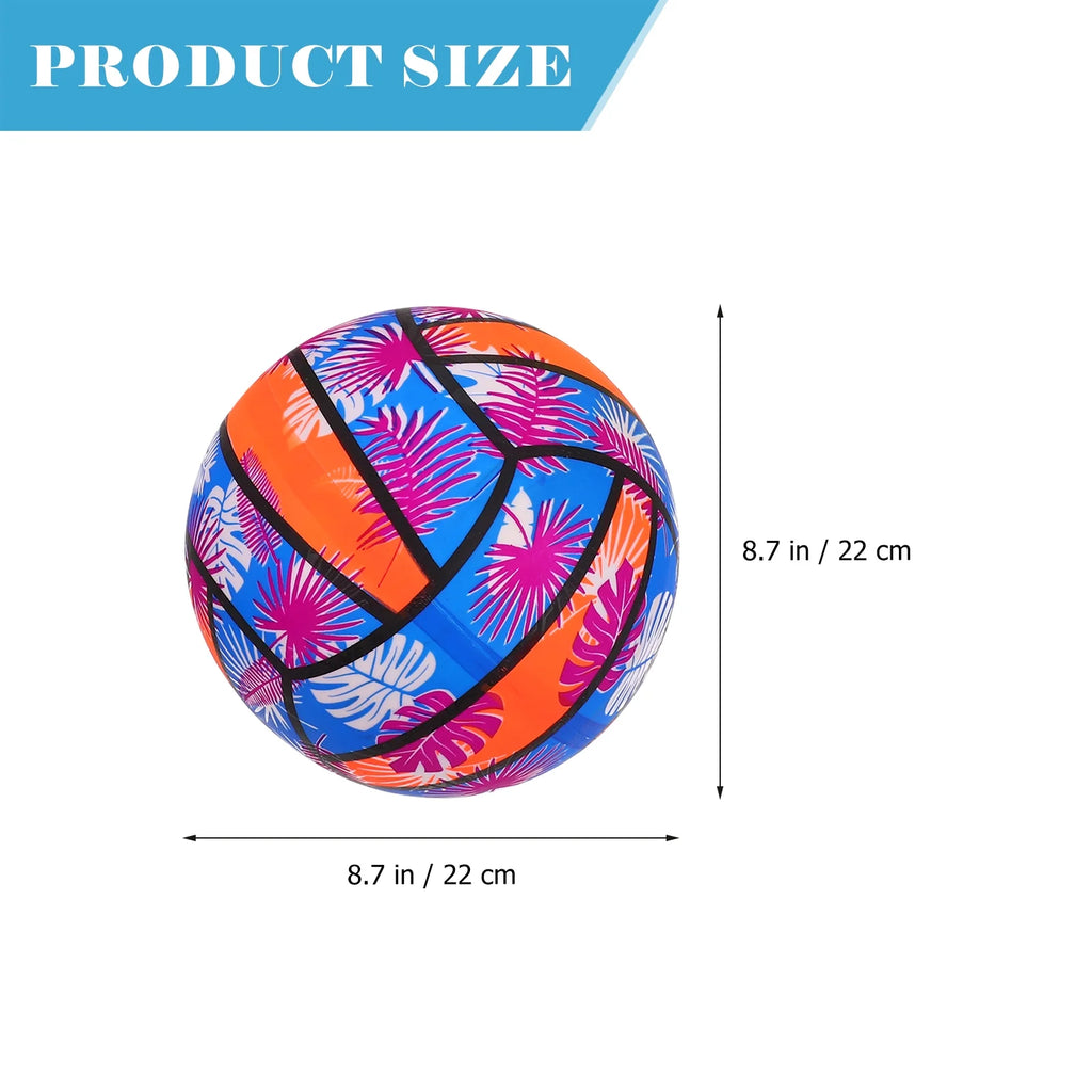 Inflatable Rainbow Vinyl Volleyball Ball S719