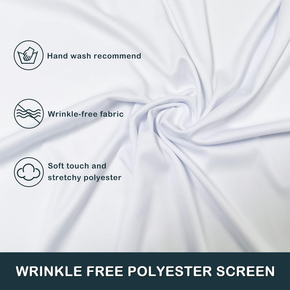 120 inch 4K HD 16:9 Projector Screen with Stand and Carry Bag S79595
