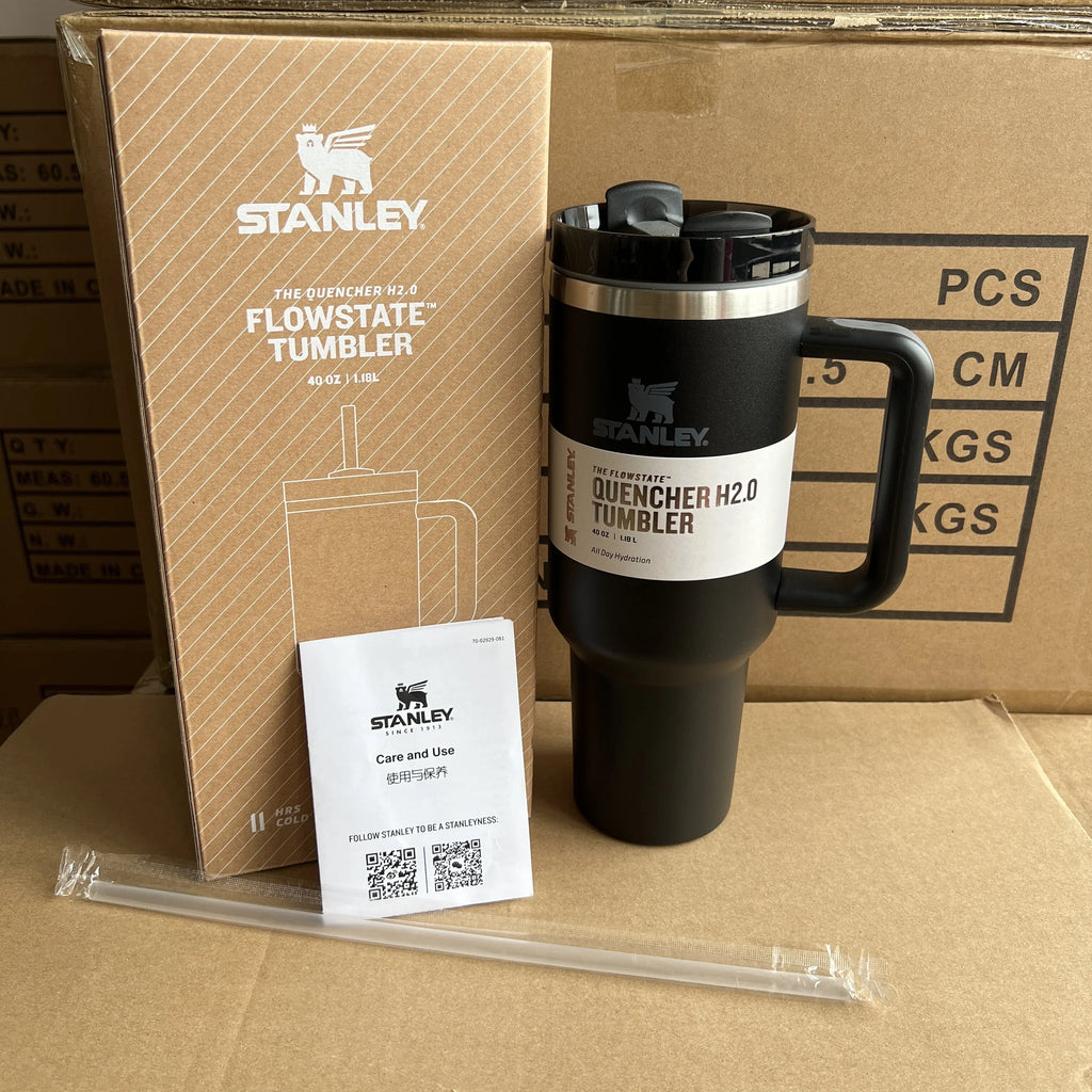 40oz Stainless Steel Tumbler Black Q334274