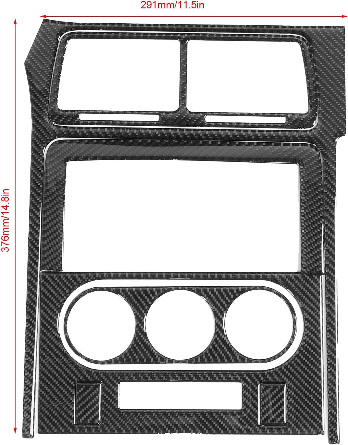 Carbon Fiber AC Control Panel Trim for Dodge Challenger G431329