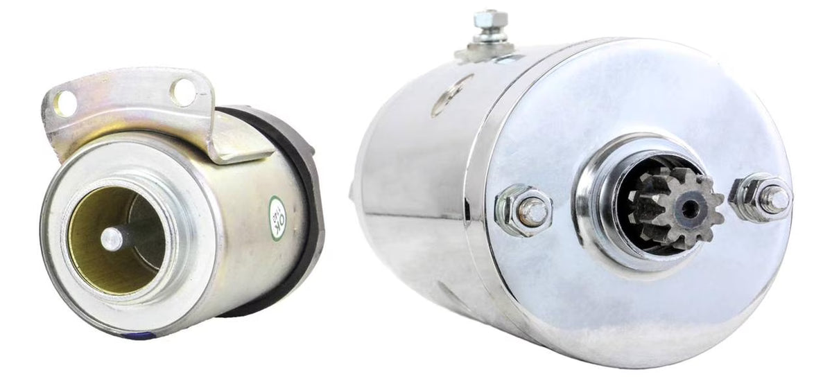 Chrome Starter Solenoid Harley Electra Glide Fat Bob Flhfb 1965-1970 C9038