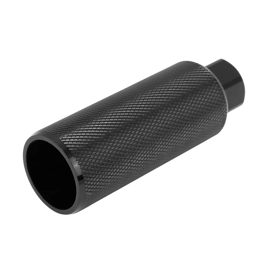 Aluminum Alloy Rear Foot Pegs Footrests for Bicycle 3/8 Inch Black Q90246