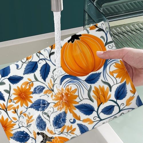 Botanical Faux Leather Placemats Pack of 6 S1344