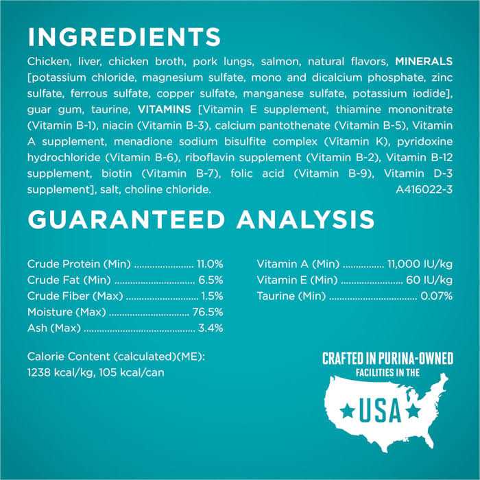 Grain Free Chicken & Salmon Pate Wet Cat Food N527