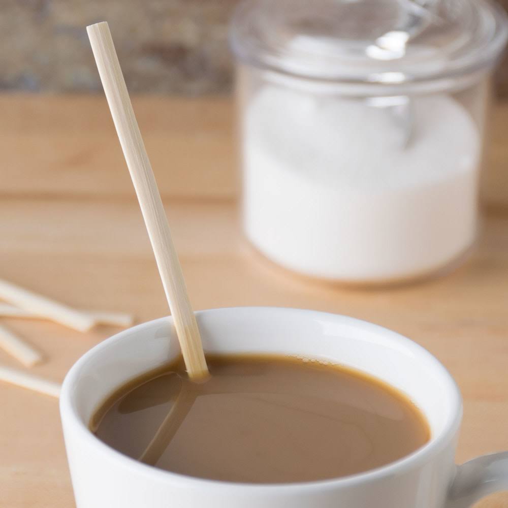 7x22 Bamboo Coffee Stirrers, Case of 5000 Z5902