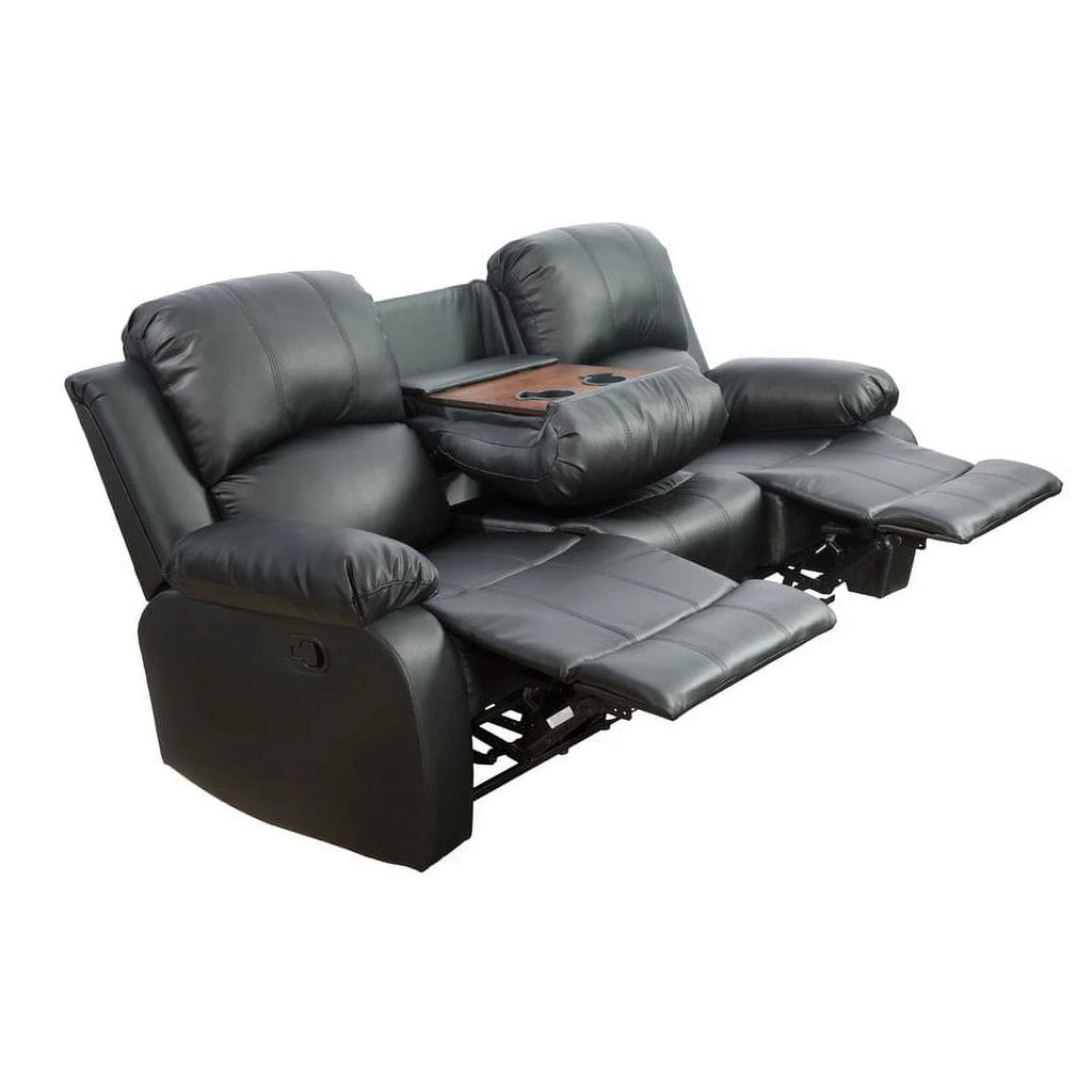 Black Manual Rocker Recliner V92716