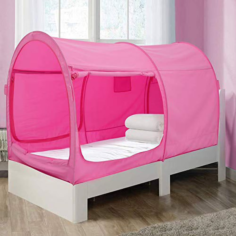 Pink Twin Size Bed Canopy S130914