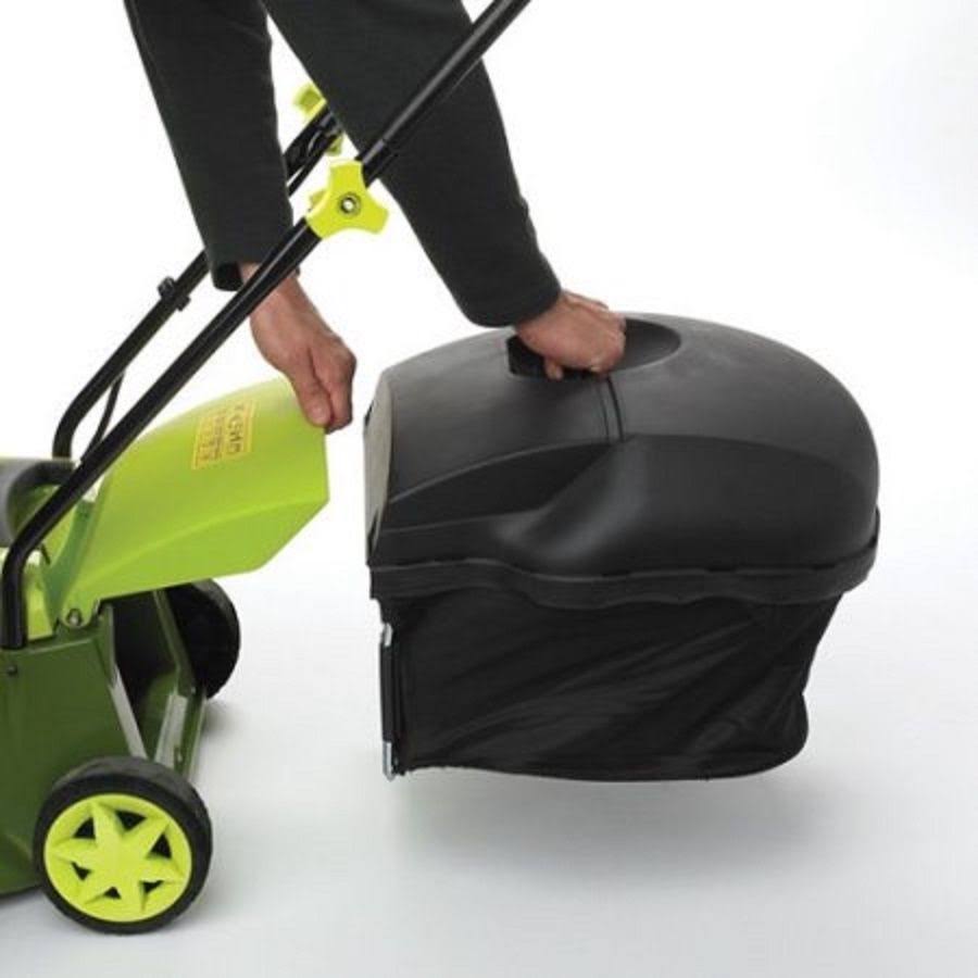 14-inch 12 Amp Electric Lawn Mower with Grass Bag A15013