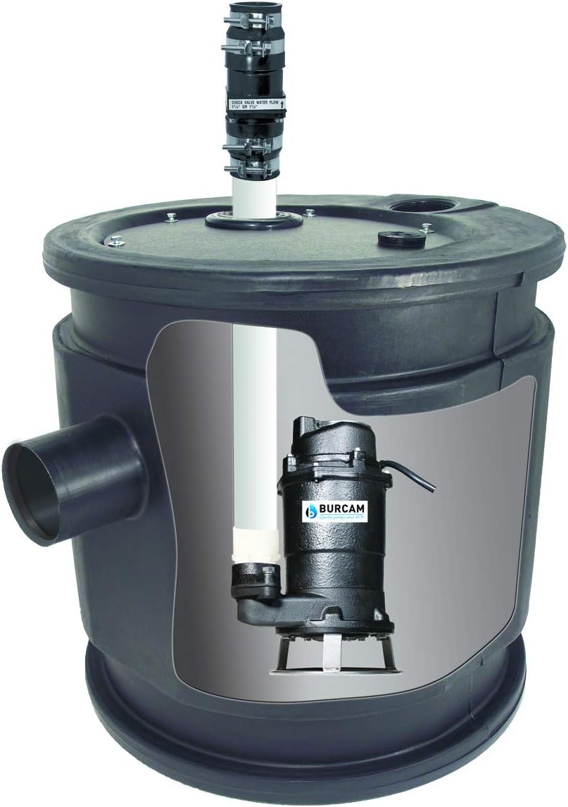 3/4HP Sewage Grinder Pump System V411