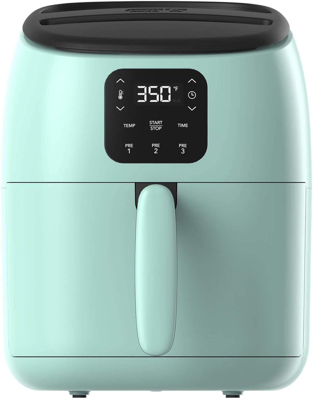 2.6 Quart Digital Air Fryer, Aqua, Pack of 2 M516