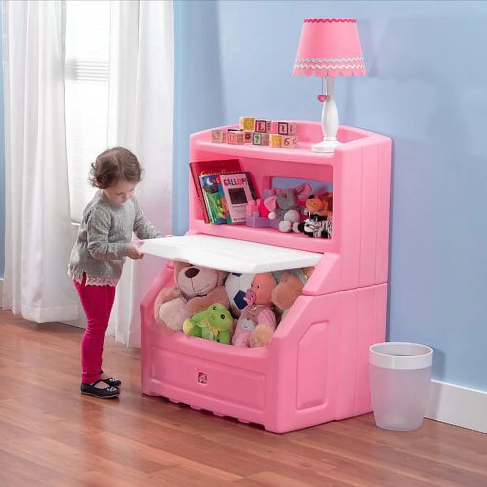Kids Plastic Storage Bin and Toy Organizer Q9590