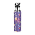 20 OZ Stainless Steel Vacuum Insulated Water Bottle with Straw Lid N6067