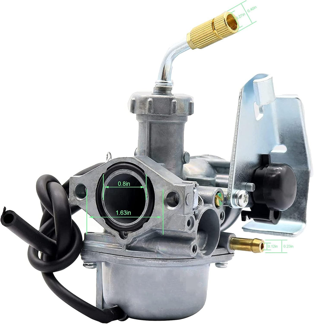 Carburetor Compatible with Kawasaki KLX110 2002-2020 Pack of 2 D823