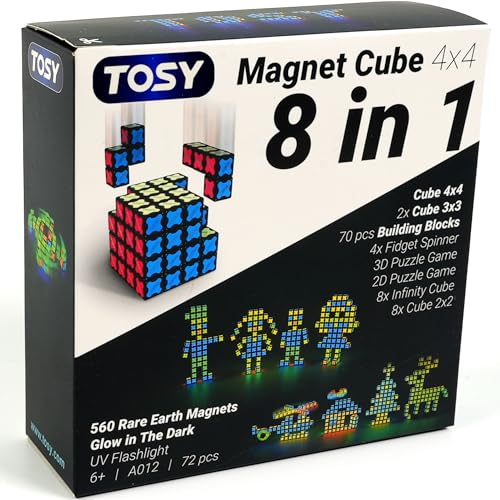 3x3 Magnet Cube 240 Magnets 30 Blocks 7in1 Toy X136151