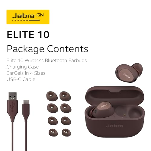 Caramel Wireless Bluetooth Earbuds with Active Noise Cancellation W4172