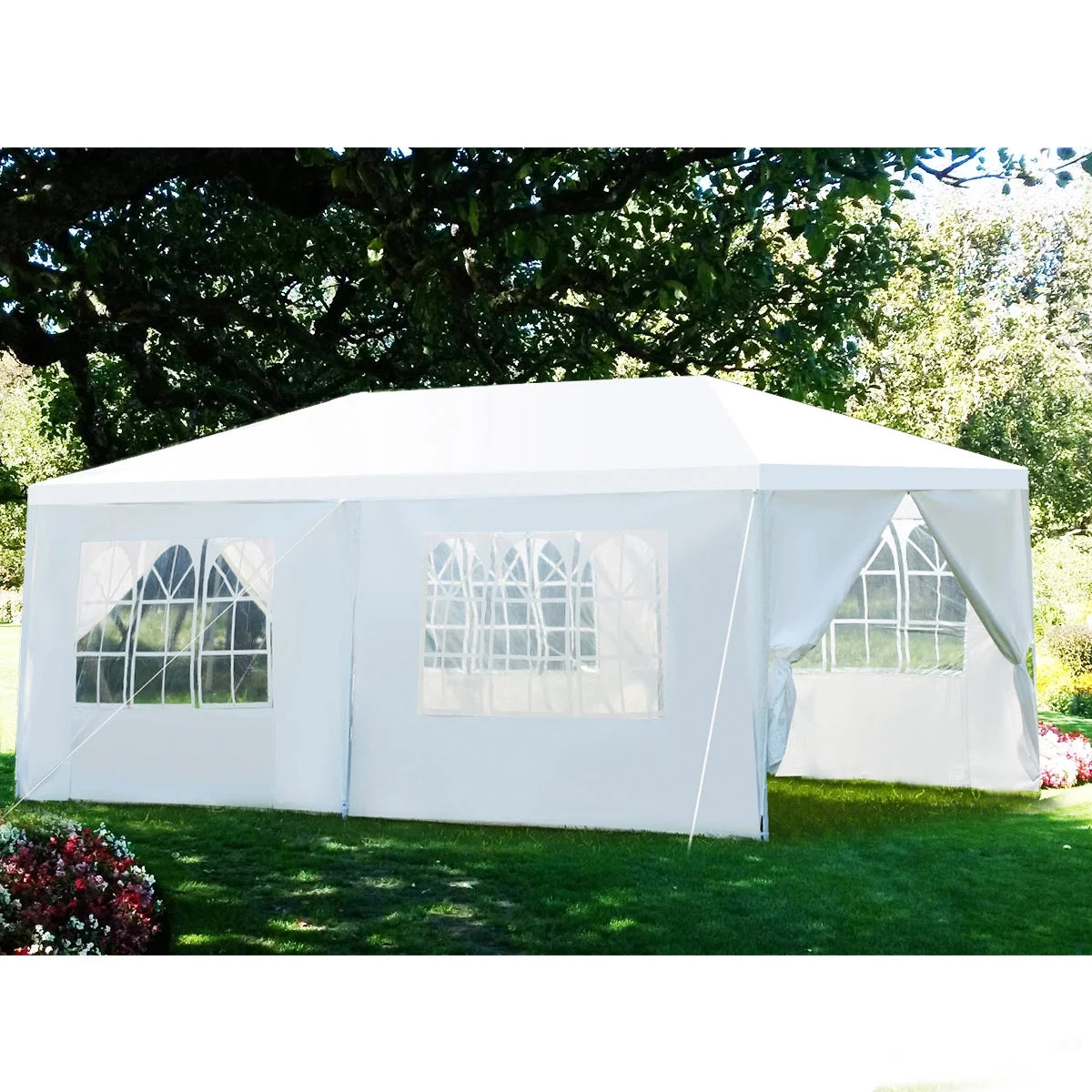 10'x20' Heavy Duty Canopy Tent with Side Walls C228