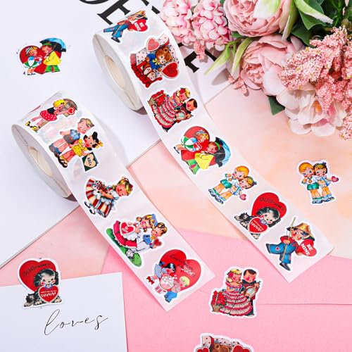 1000Pcs Christmas Self-Adhesive Stickers 12 Design B110