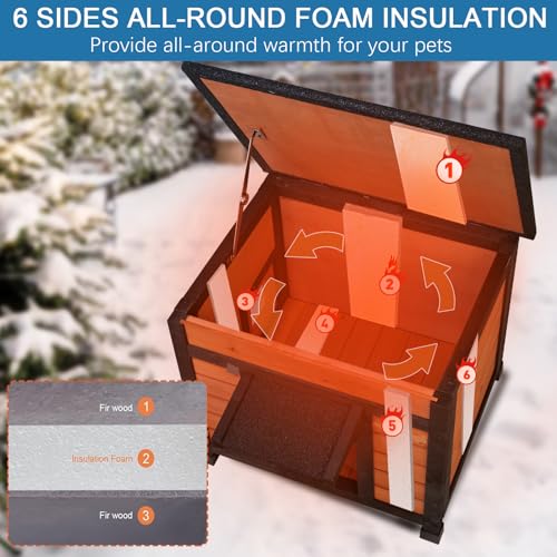 Weatherproof Outdoor Cat House B706921