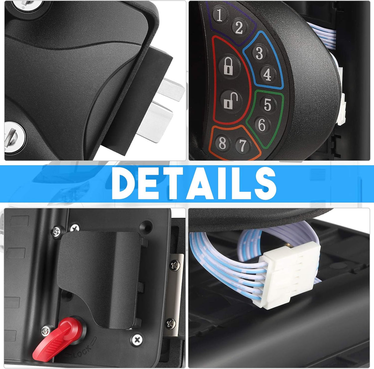 Keyless Entry Door Lock with Deadbolt U13312
