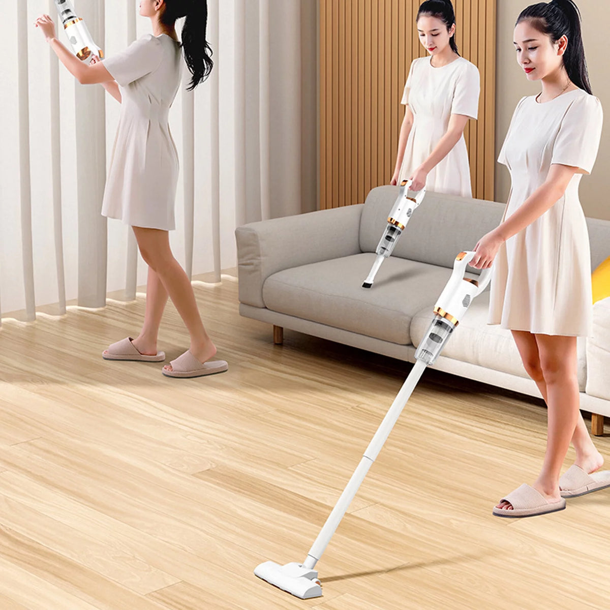 Cordless Vacuum Cleaner, 8500Pa White N146439