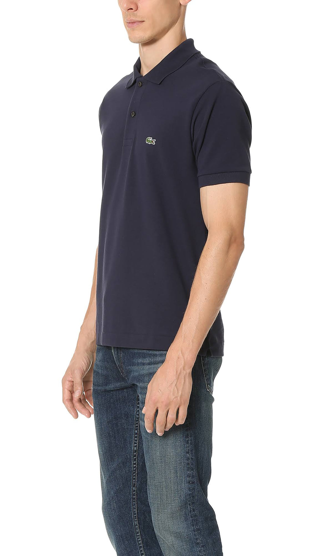 Short Sleeve Classic Pique Polo Navy Blue R125870
