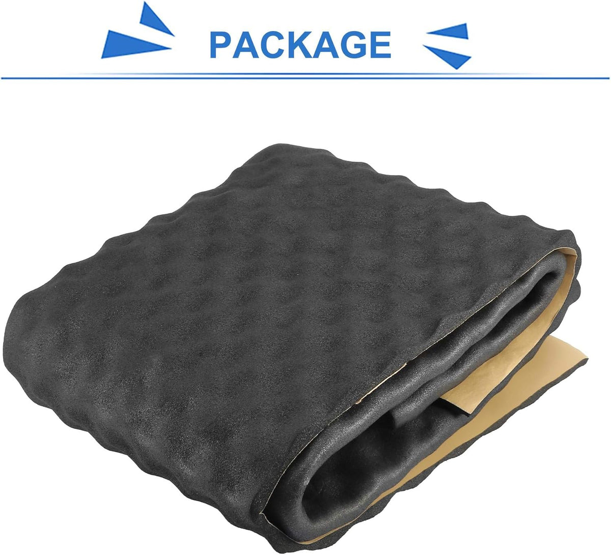 Wave Foam Acoustic Absorption Mat 39.3x39.3 10.8sqft R6894