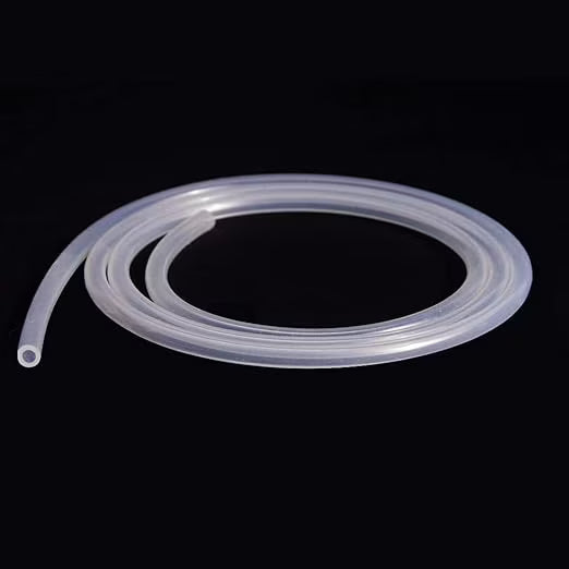 3/16" ID x 3/8" OD Silicone Tubing Food Grade Pure Silicon Tube, 3.28ft Length D7989