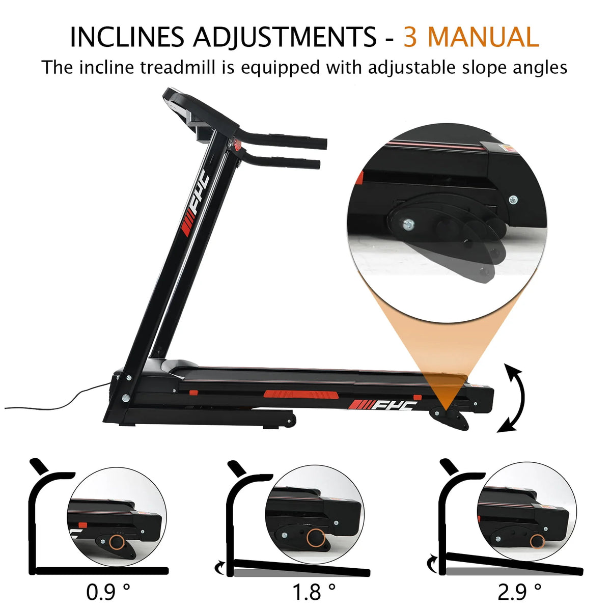 Folding Treadmill with Incline X43799