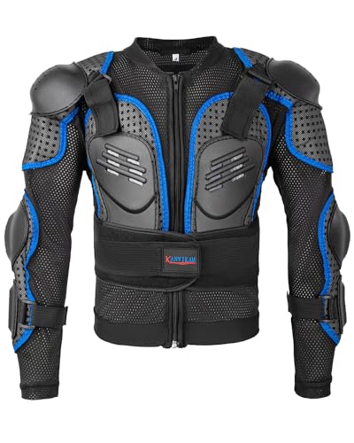 Kids Motorcycle Jacket with Chest Back Elbow Protection P722