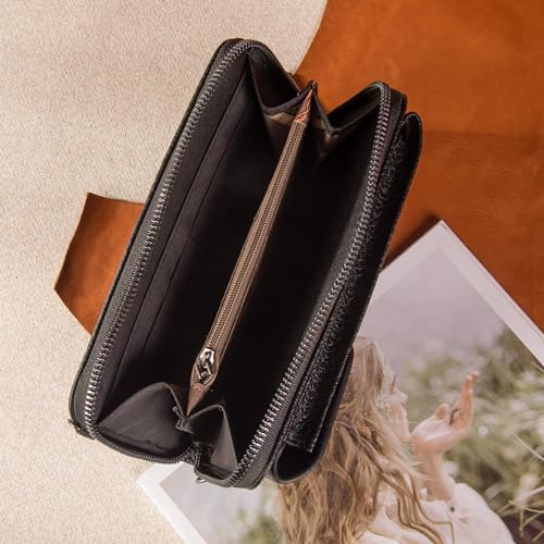 Small Crossbody Cellphone Purse with Side Zipper Pocket I1033