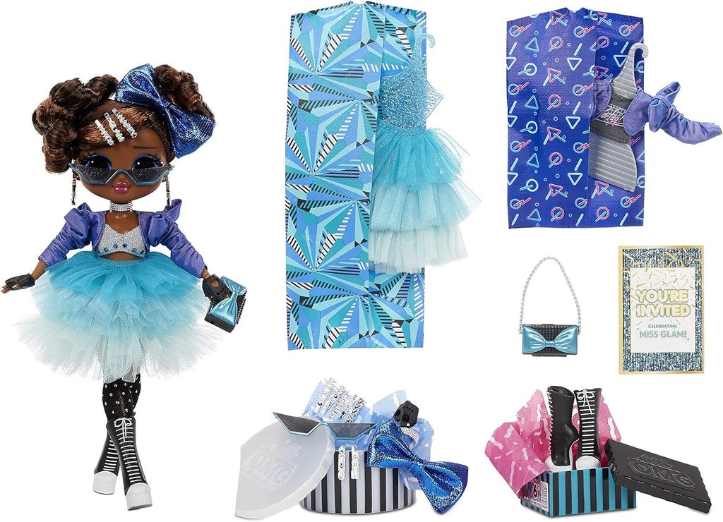 Fashion Doll with 20 Surprises, 5 Fashion Looks, Multicolor J7105
