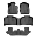 Black Floor Mats Liner Set with 2nd Row Bench Seats G65137