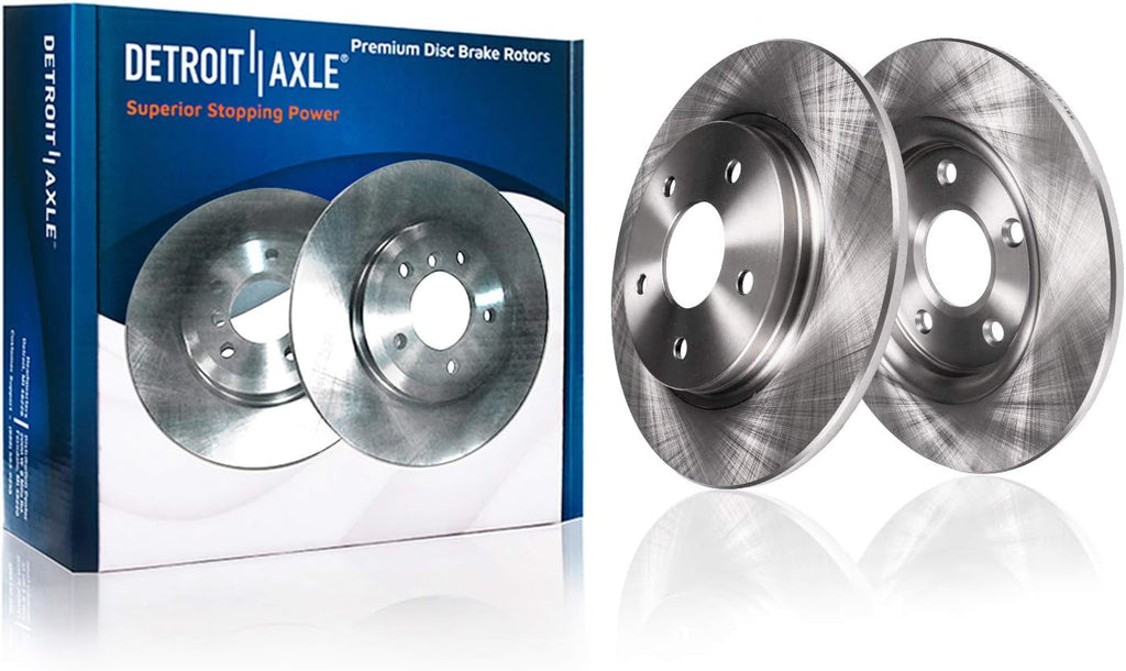 Front Rear Disc Rotors Brake Pads 10pc Set B601972