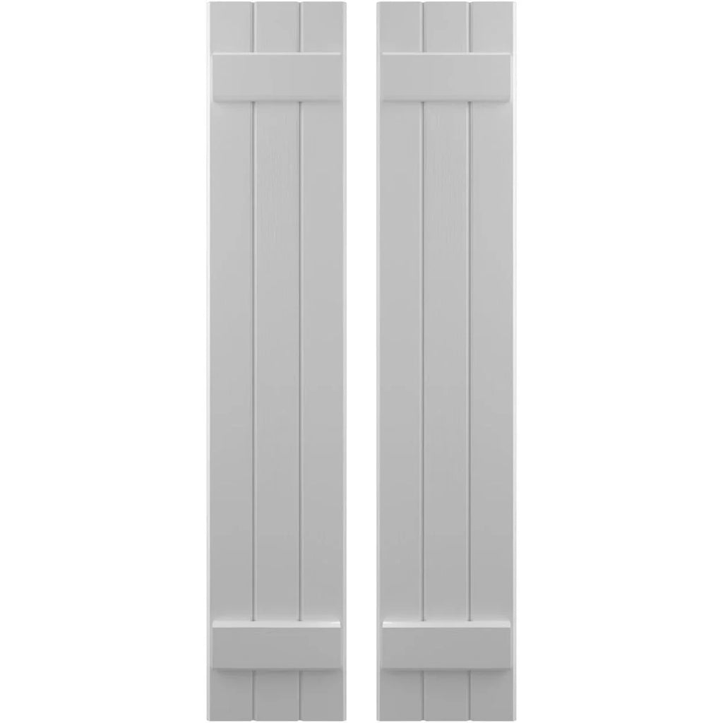 Real Wood Joined Board-n-Batten Shutters F188278