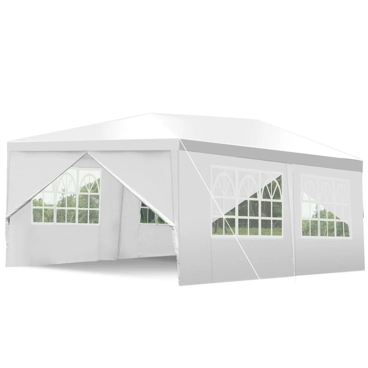 10'x20' Heavy Duty Canopy Tent with Side Walls C228