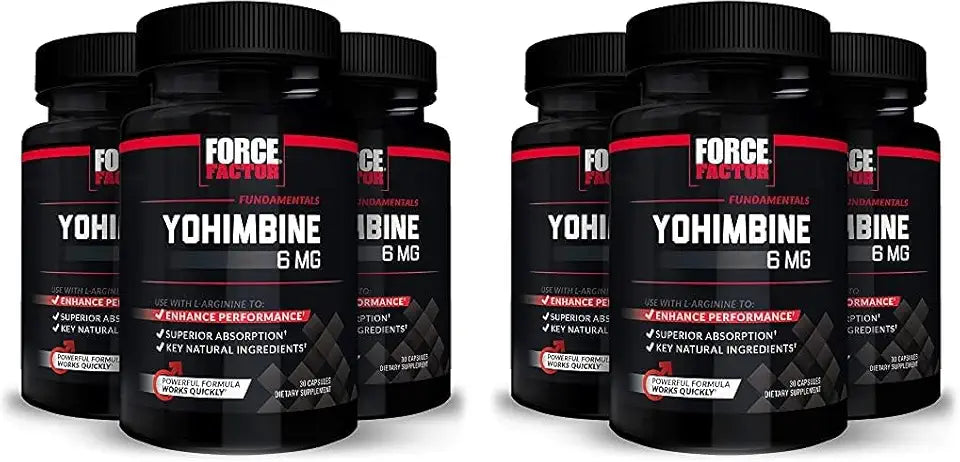 Yohimbe Bark Extract 6mg 90 Capsules N14155