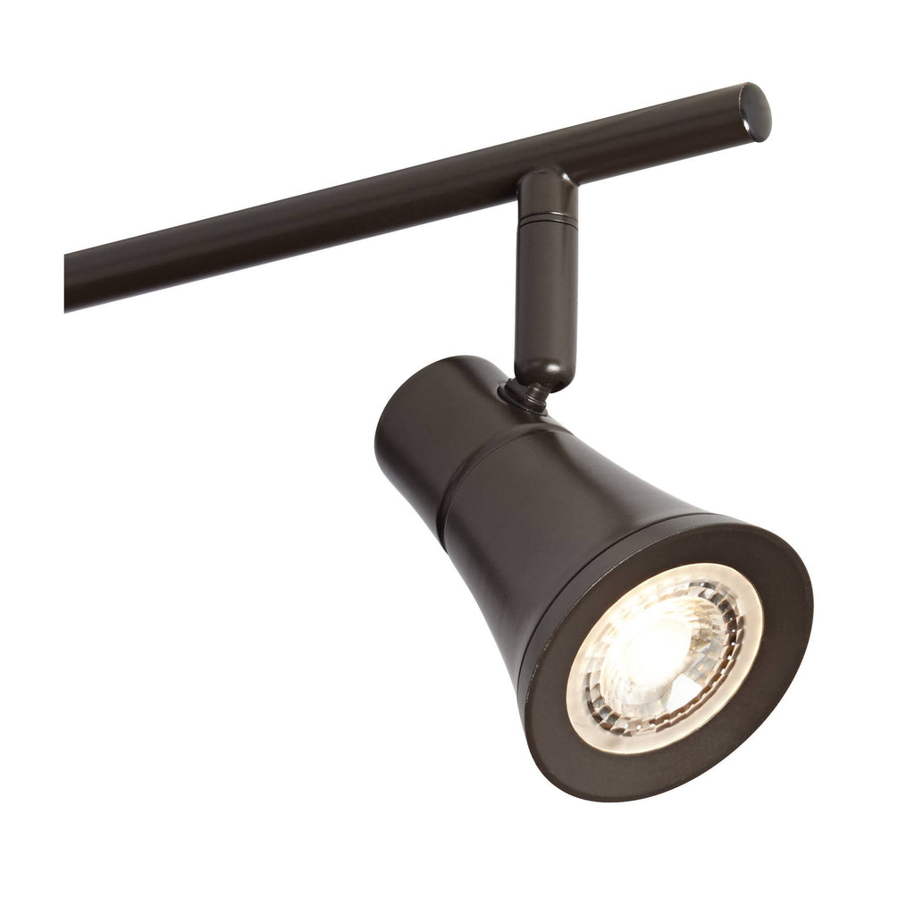 Bronze 4-Light LED Track Fixture B55899