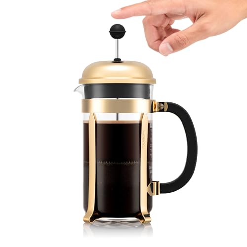 34oz Borosilicate Glass French Press Coffee Maker R4058