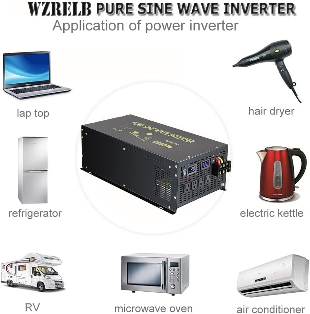 8000W 48V Pure Sine Wave Solar Power Inverter C825754