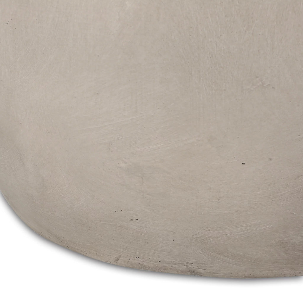 Light Gray Concrete Side Table J213