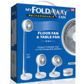 2in1 Foldable Portable Rechargeable Fan L36338